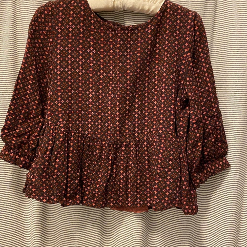 Cute peplum blouse, small